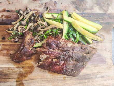 Asian Ribs & Veg