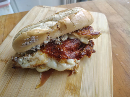 Chicken, Prosciutto & Pesto Hoagie