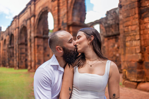 ensaio de casal pre wedding em são miguel das missoes