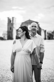 Ensaio de casal ao ar livre em são miguel das missoes 