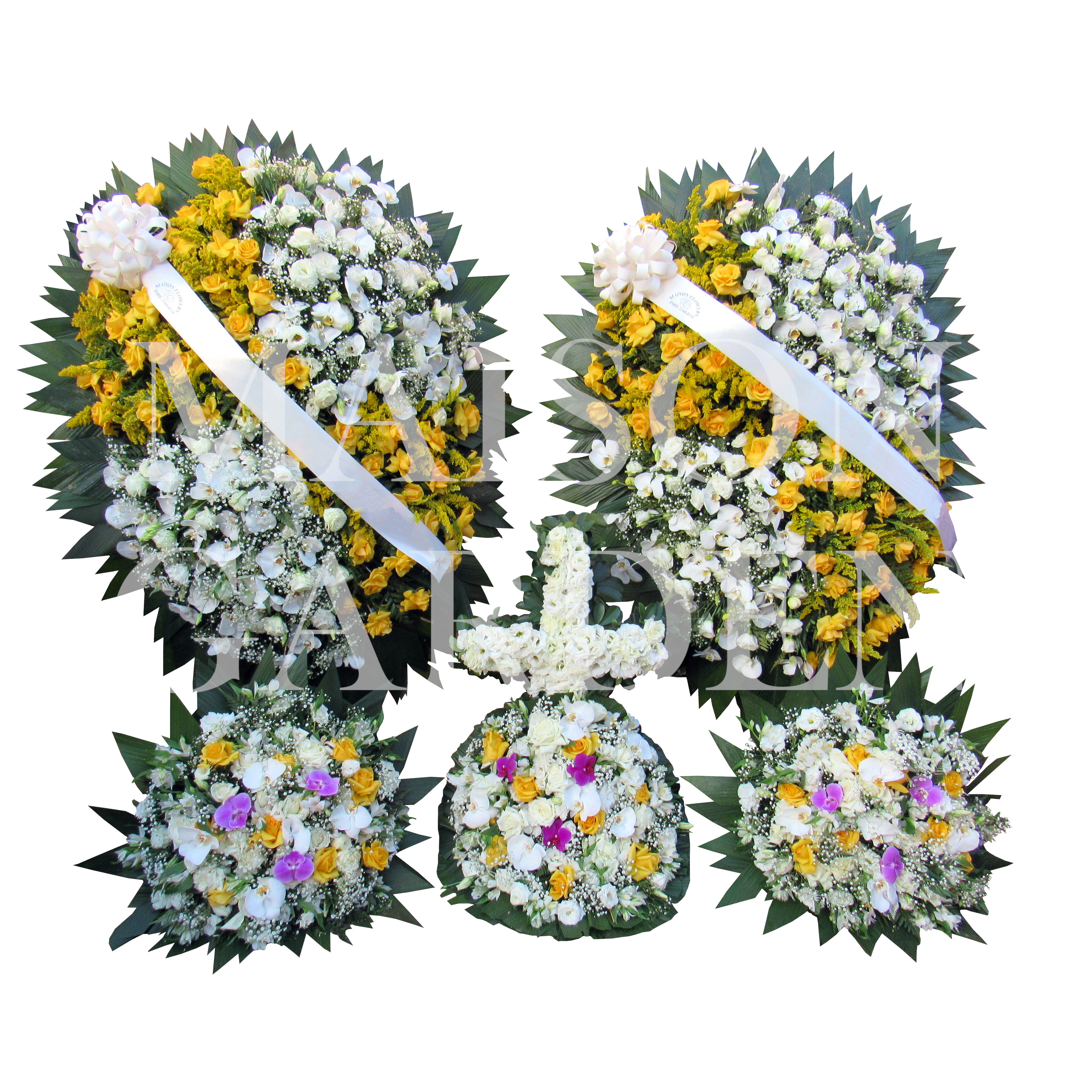 Conjunto de Coroas Sala Miami