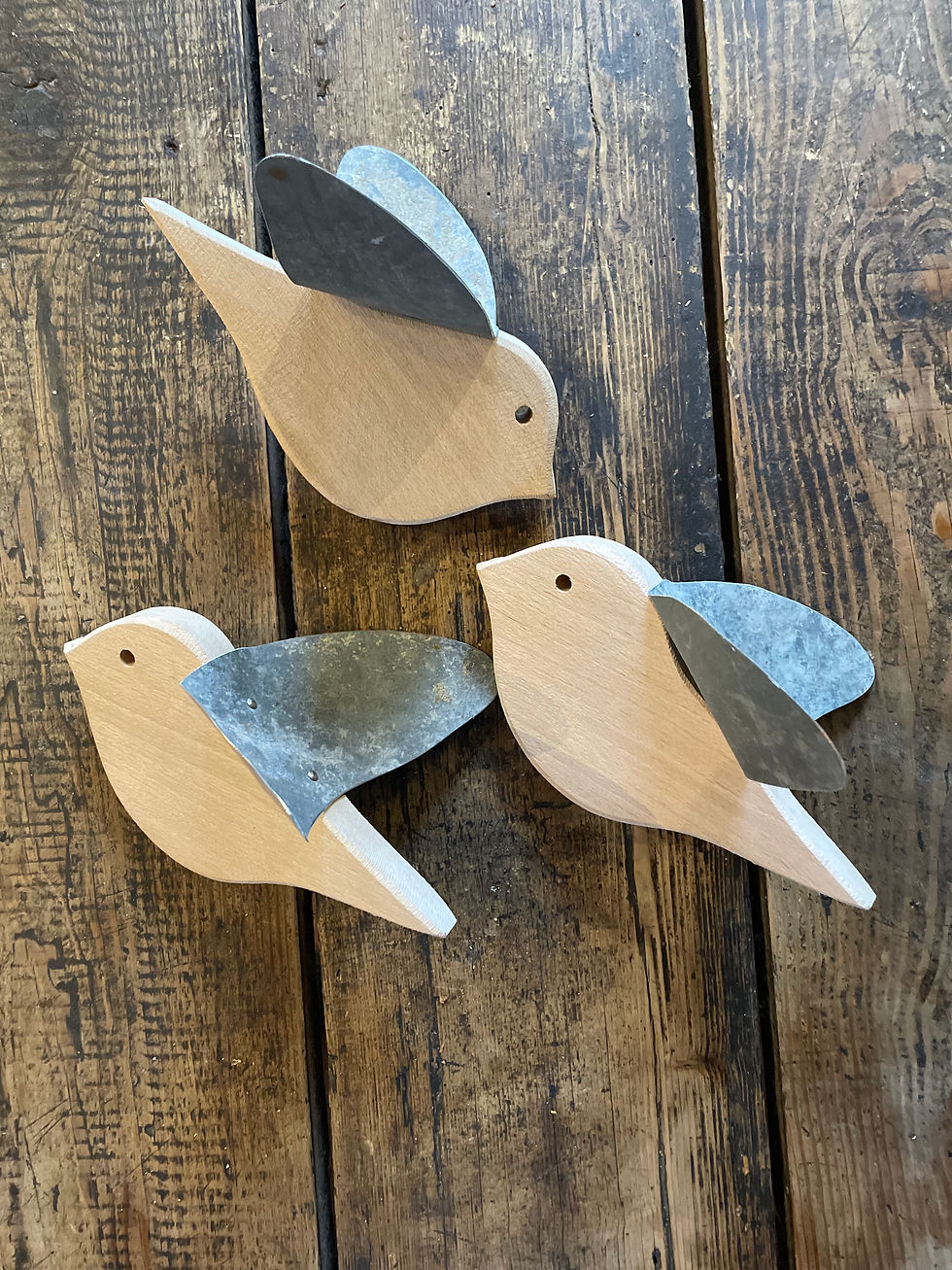 Miniature : OISEAUX SUR SOCLE