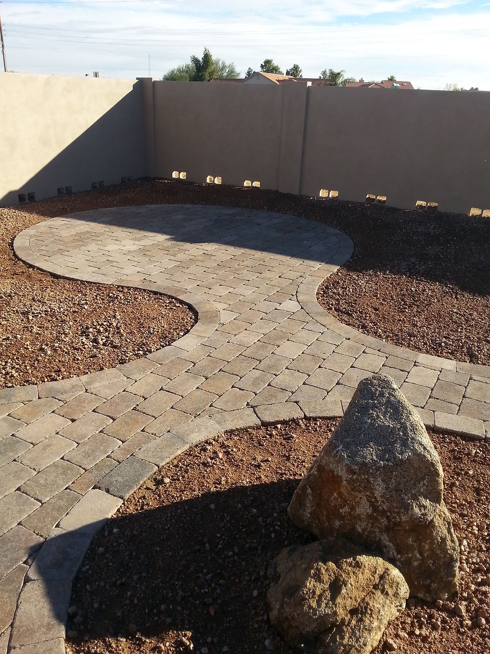 Paver Walkway San Tan AZ