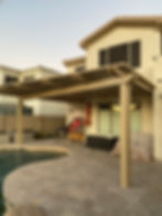 Pergola Shade Structure Pool Area Phoeni