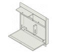 Chart Station Configuration | Double Flush Mount With Med Box