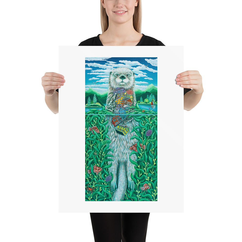 Thumbnail: The Gardener. Print (Unframed)