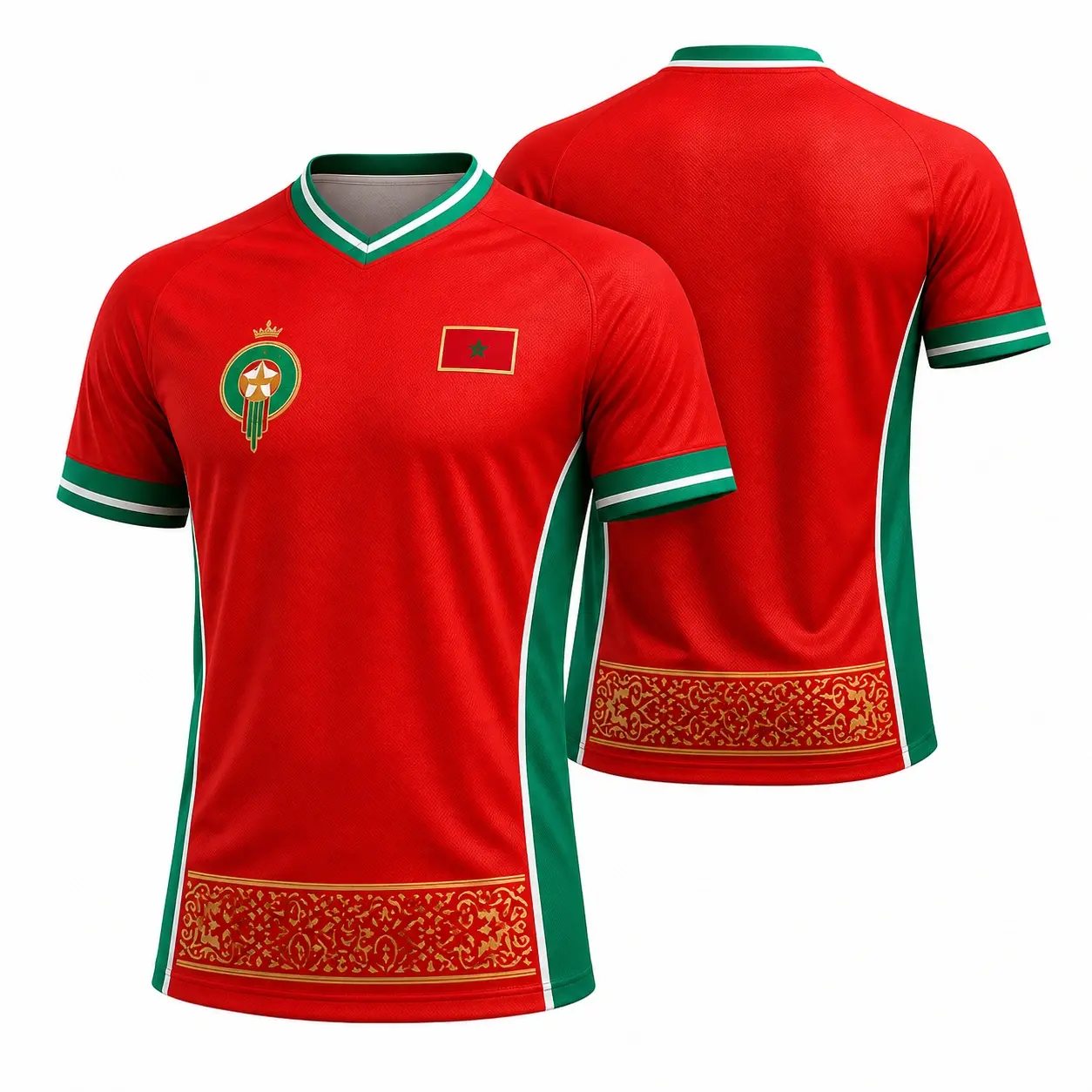 Morocco 2026 Jersey – Atlas Lions Red Fan Shirt
