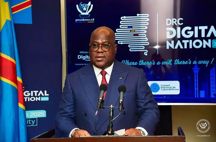In New York, President Tshisekedi unveiled DRC Digital Nation 2030, a bold vision to turn Congo into Africa’s leading tech hub and create millions of jobs.