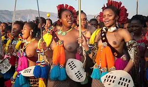 Zulu elders sharing traditional stories and praise poetry with the younger generation, embodying the rich oral traditions of the Zulu culture. These practices play a crucial role in preserving history, values, and cultural identity through the isiZulu language, one of South Africa's most widely spoken languages.