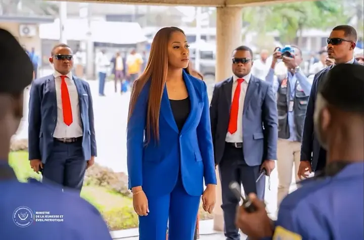 Grace Kutino takes charge as DRC’s Minister of Youth and Patriotic Awakening, pledging to empower the next generation and build on her predecessor’s legacy.