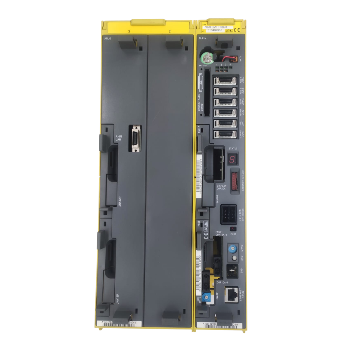 A02B-0281-B803 Fanuc 16i-LB Cnc Kontrol Ünitesi önden görünüm