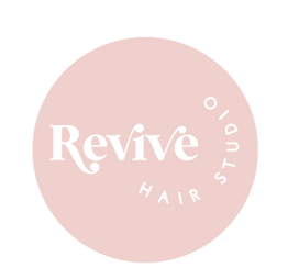 Revive salon pink circular logo