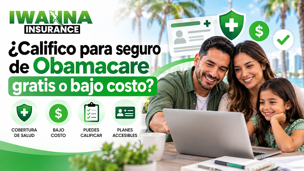 Califico para seguro de ACA?
