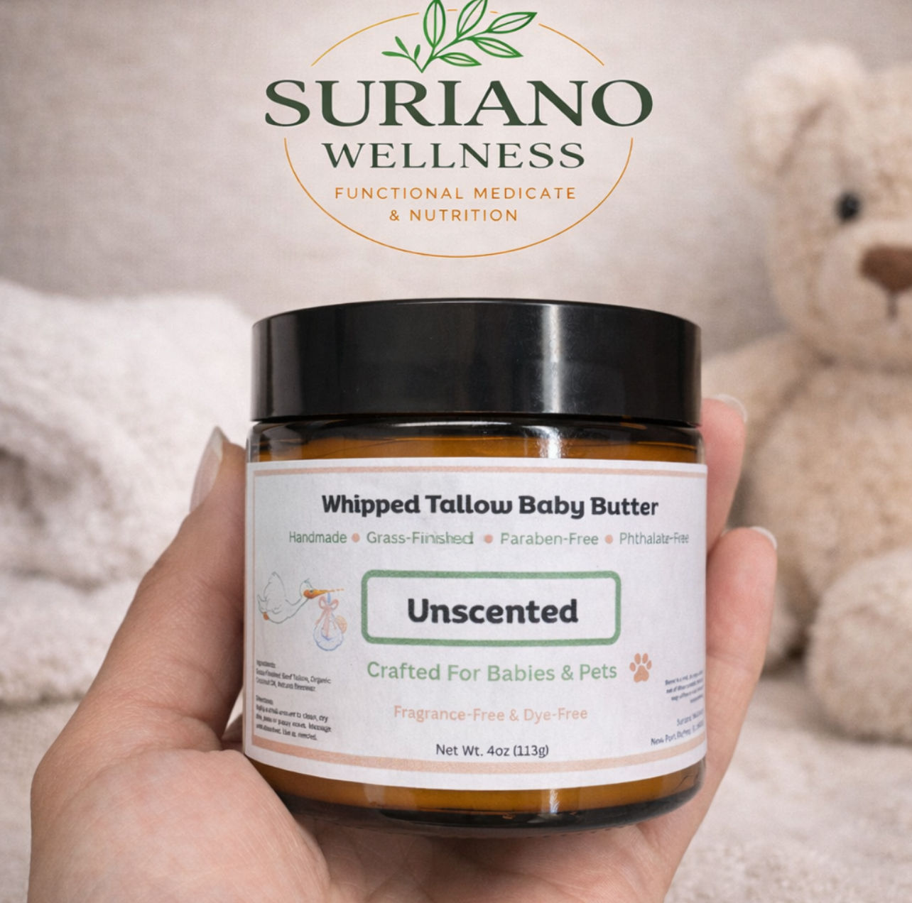Whipped Tallow Baby Butter