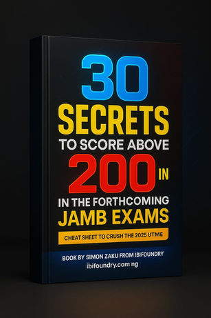 Score 200 JAMB: This book is your blueprint. No fluff. Just 30 actionable secrets from real JAMB high scorers, tutors, and psychological research — all designed to help you crush the exam.