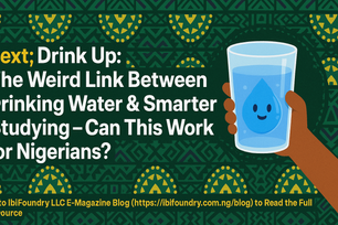 What if I told you the secret to better memory, focus, and smarter studying was sitting in your fridge? Discover the shocking science behind water and study performance for Nigerians.