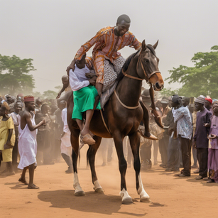 The Sacred Traditions of the Aku Uka of Kwararafa Kingdom: The King Who Rides a Horse in Death (true story)