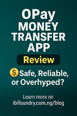 Discover the truth about Opay and why it’s my number one choice for money transfers in Nigeria. Learn how it saves you time, money, and stress today.