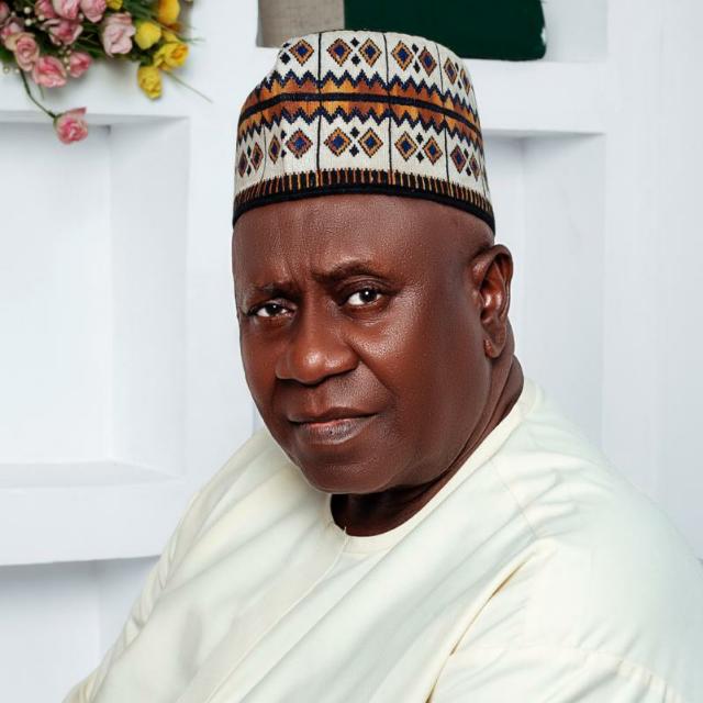 Original IBIFOUNDRY Wix Media photograph labelled Elder Fred Taki Zaku of Taraba State, Dr Simon Taki Zaku's father