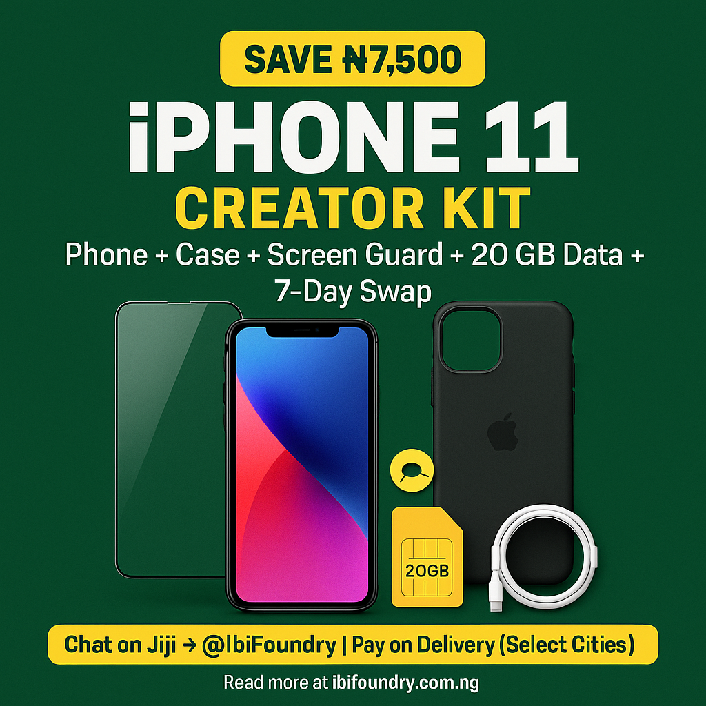 Neatly used and verified iPhone 11 available on Ibi-Store