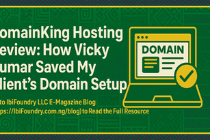 DomainKing is a web hosting and domain registration company that operates primarily in Nigeria and other parts of Africa. It’s known for affordable pricing, reliable uptime, and responsive customer support.