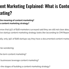 What is a Content Marketing Strategy? A Practical Guide For African Startups, Companies & Businesses