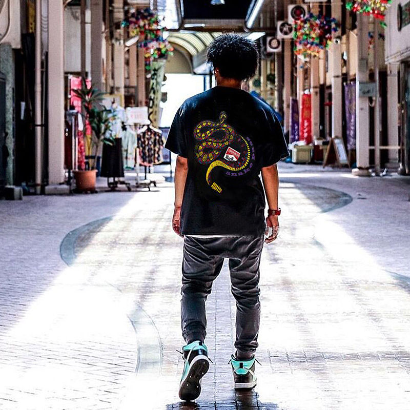 Thumbnail: Men's Summer Round Neck Cotton T-Shirt (Short Sleeve)