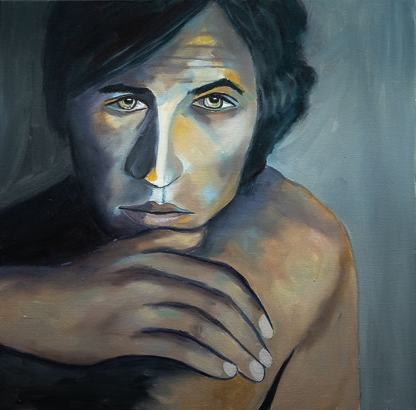80x80 cm, oil on canvas
