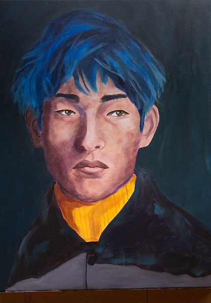 acrylics on canvas