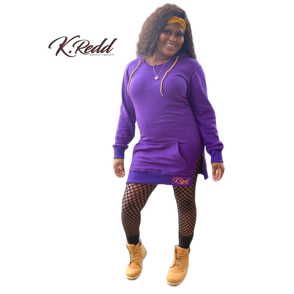 Thumbnail: K. REDD Hoodie Dress