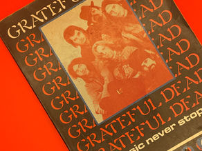 Cover of Grateful Dead: The Music Never Stopped by Blair Jackson