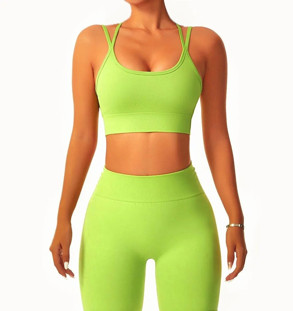 Miniatura: Top Fitfordivas Seamless Body Power lime