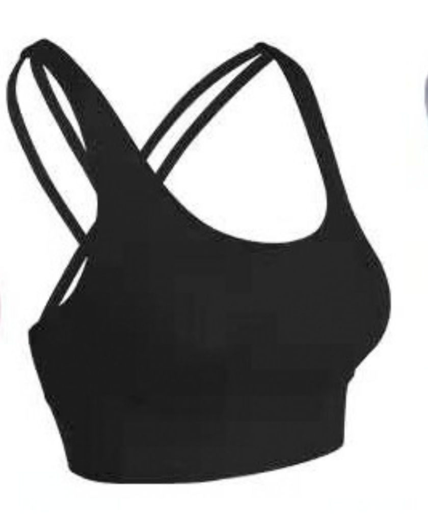 Miniatura: Top Fitfordivas Cross back  basic black