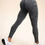 Miniatura: Legging Fitfordivas Push up V-back grey