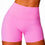 Miniatura: Shorts Fitfordivas PUSH UP Nude colors Super butt Pocket pink