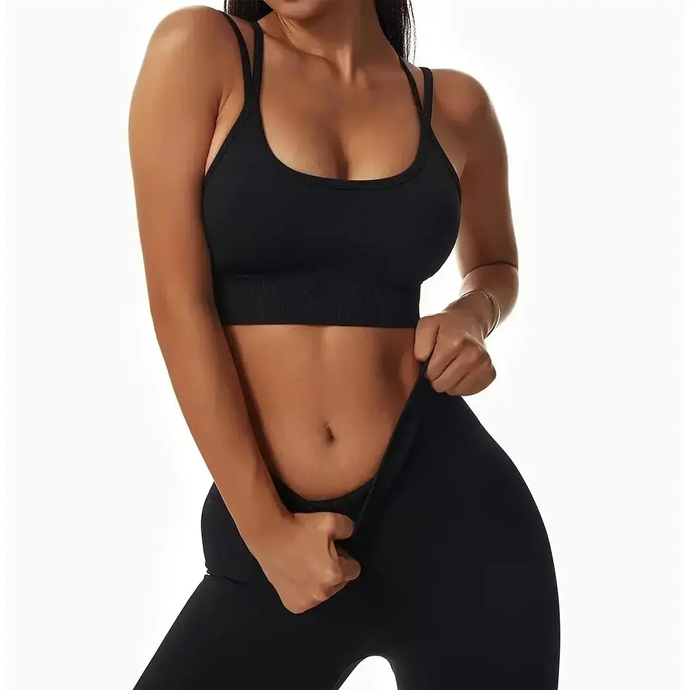 Miniatura: Top Fitfordivas Seamless Body Power black
