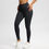 Miniatura: Legging Fitfordivas PUSH UP Seamless Scrunchy bum black