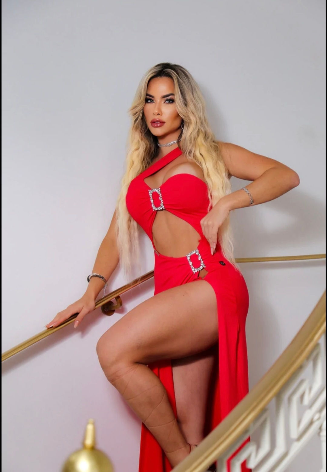 Abito Tuttoamore Monarrica vermelho