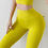 Miniatura: Legging Fitfordivas PUSH UP Pocket Nude lime