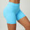Miniatura: Shorts Fitfordivas PUSH UP Nude Super Scrunchy Bum "V-back" light blue