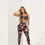Miniatura: Tuta intera F4D Divas Gold Push up Skull & roses