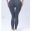 Miniatura: Legging Fitfordivas PUSH UP Seamless Deep V-back Super Butt Scrunch grey