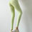 Miniatura: Legging Fitfordivas PUSH UP Seamless Tummy control lemon