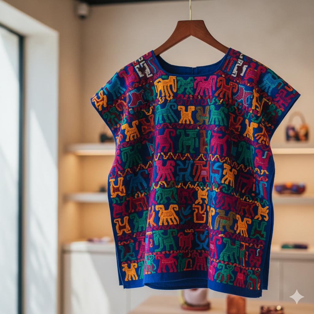 Blusa artesanal de Chiapas - Única Disponible