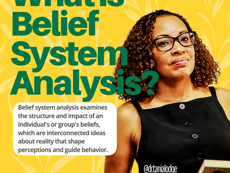 Understanding Belief System Analysis in Black Mental Health