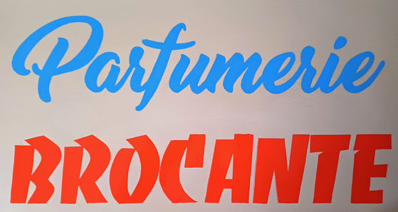 Peinture en lettres, lettrage, enseignes