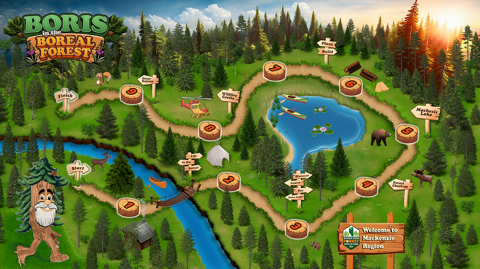 Boris in the Boreal Forest Adventure Map Thumbnail.png