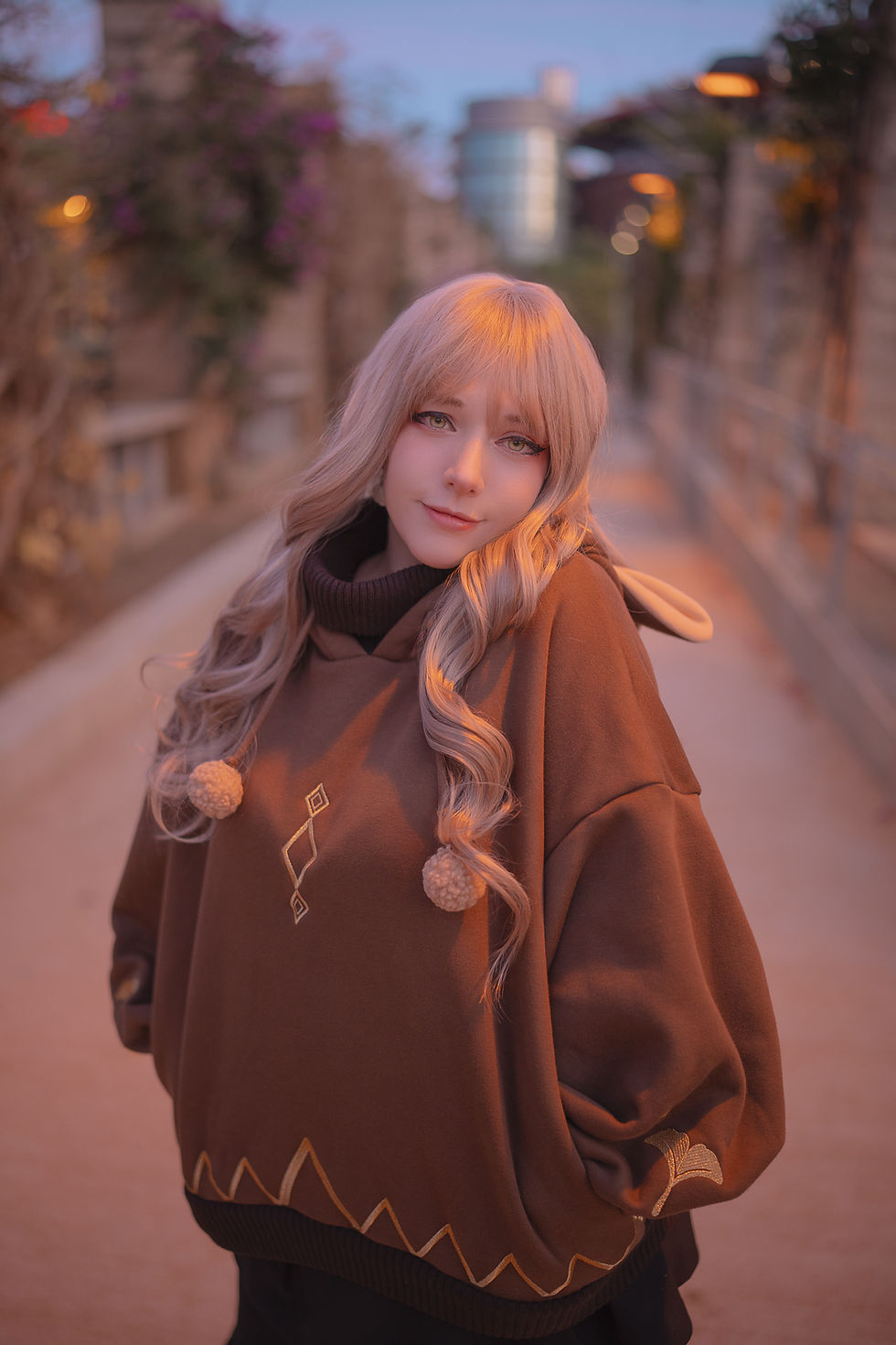 Miniatura: ZHONGLI Puffy Hoodie - Genshin Impact