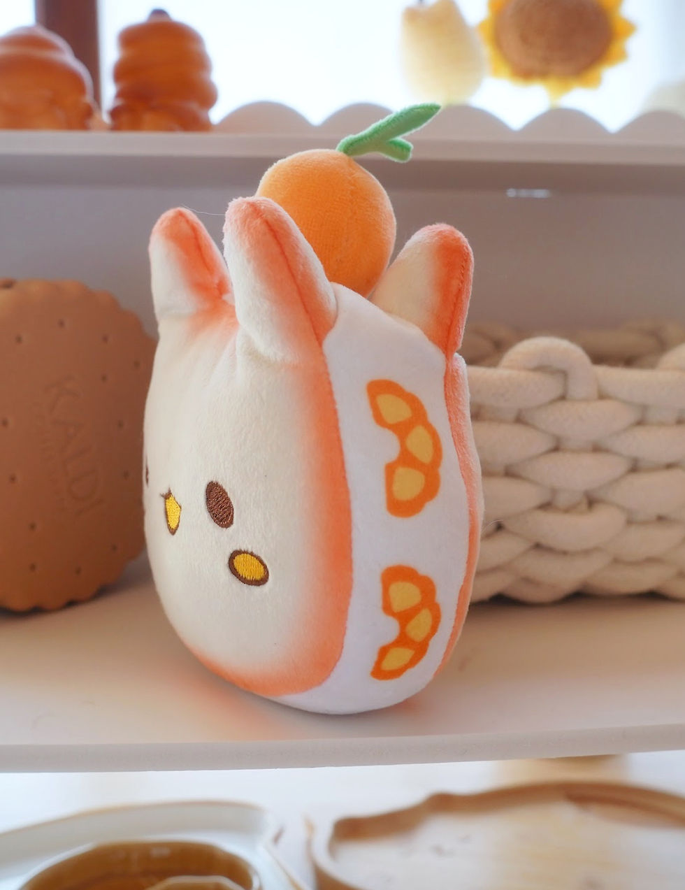 Miniatura: ♡ Eco Bags: 🍓 Ichipan & 🍊 Mikarin plushies ♡ Konbini (コンビニ) at 1AM Collection