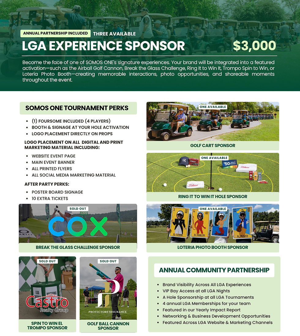 Thumbnail: SPONSOR OPPORTUNITIES
